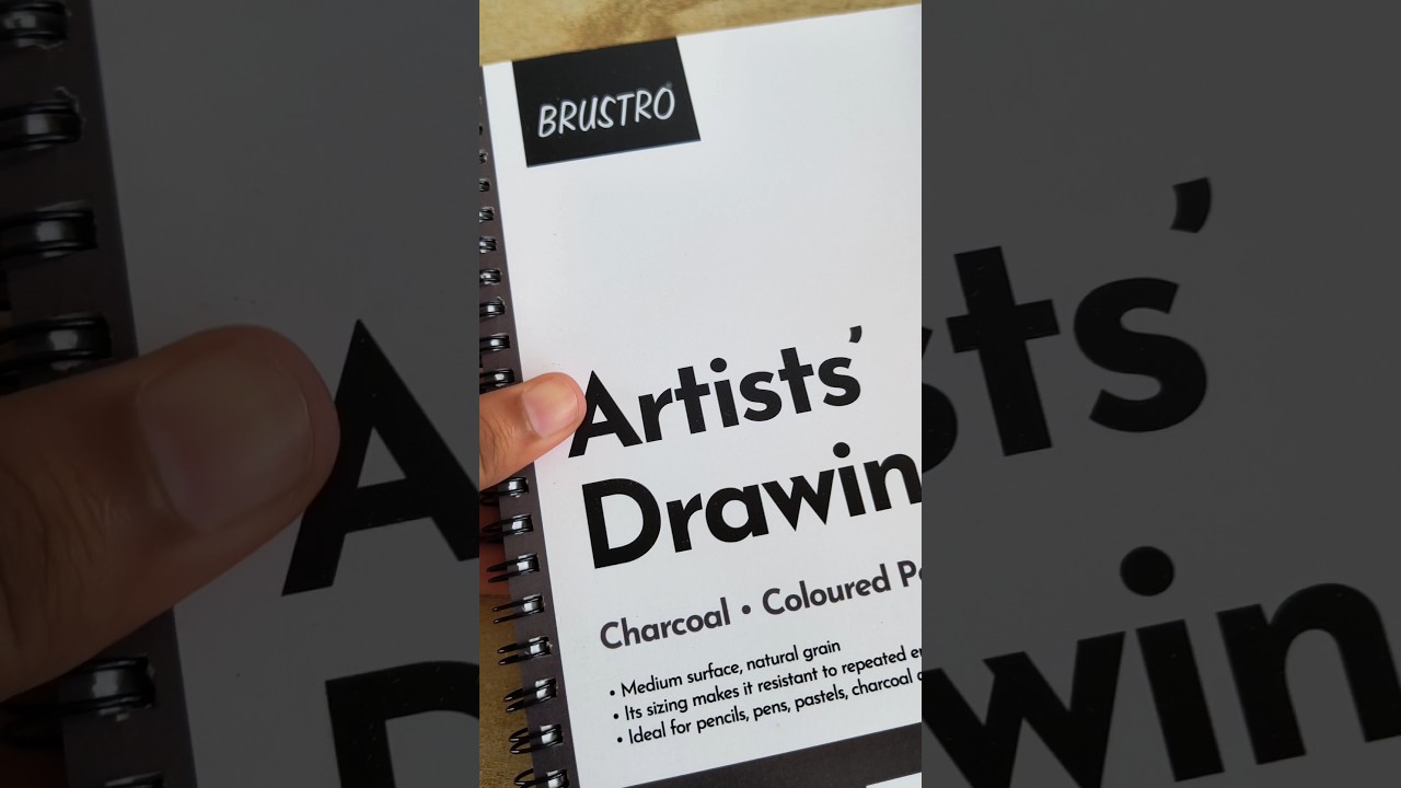 Brustro paper 📜 artists drawing 