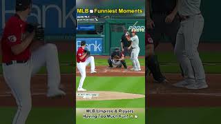 MLB FUNNY MOMENTS⚾️#foryou #mlb #sports #baseball #funny #mlbbro #mlbb #fyp #usa #fail #competition