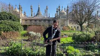 Guitar Sounds In Pavilion Gardens. Aint No Sunshine Bill Withers By Chris Instinct Music Busking.