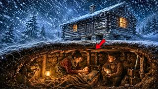 One Freezing Night, She Dug a Room Beneath Her Cabin—It Saved Her Family Through a -40°F Blizzard