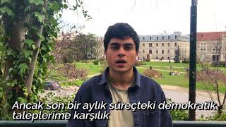 Ülkem adına çok üzgünüm.