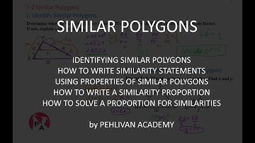 Similar Polygons HD (Geometry 7-2)
