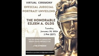Judge Eileen A. Olds Portrait Unveiling January 30, 2024