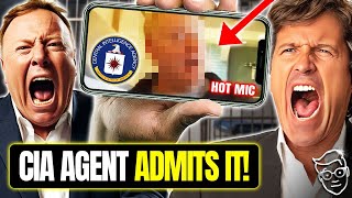 🚨CIA Agent On HOT-MIC Admits TARGETING Tucker, Alex Jones | CONFIRMS FBI Agents at January 6th Riot