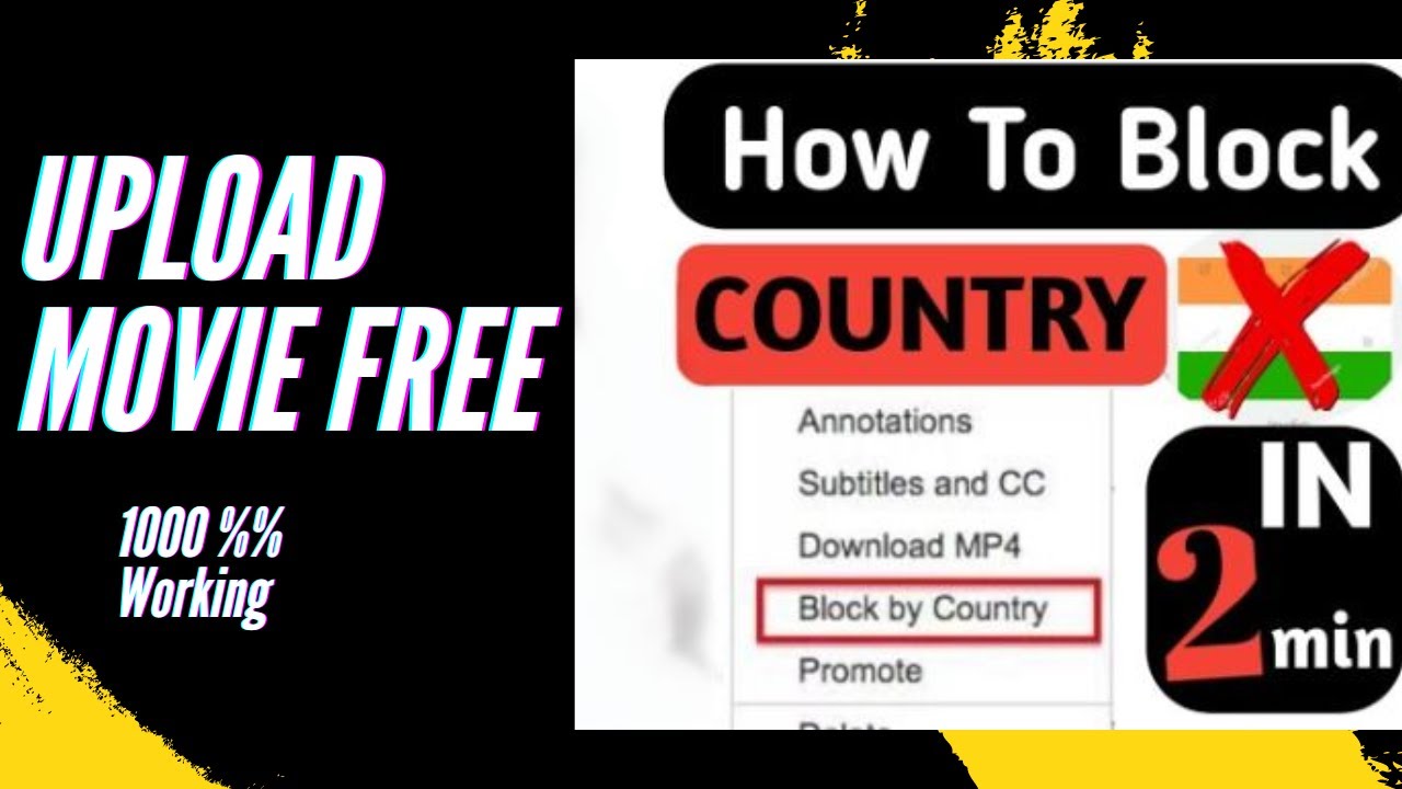 Country Blocking on YouTube: No MCN Required in  Hindi