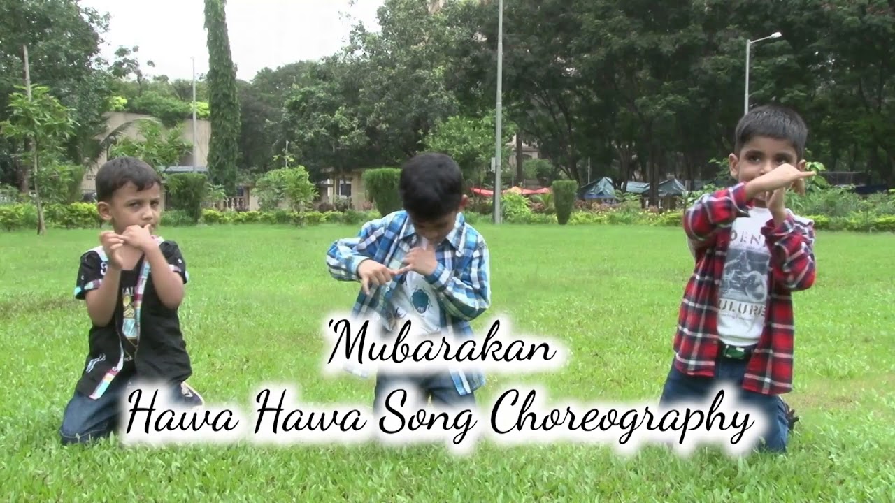 Hawa Hawa | Mubarakan | Song Choreography | By Sharon | Kids Dance ...