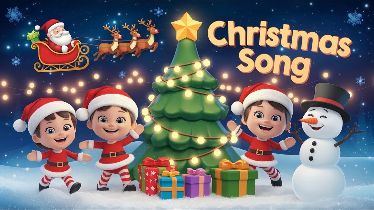 Jingle Bells & Snowflake Tales: 🎅A Magical Christmas Song for Kids! Fun ...