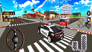 Drive A Police Car, Ride The Police Bike And Experience Flying Police Telicopter screenshot 1