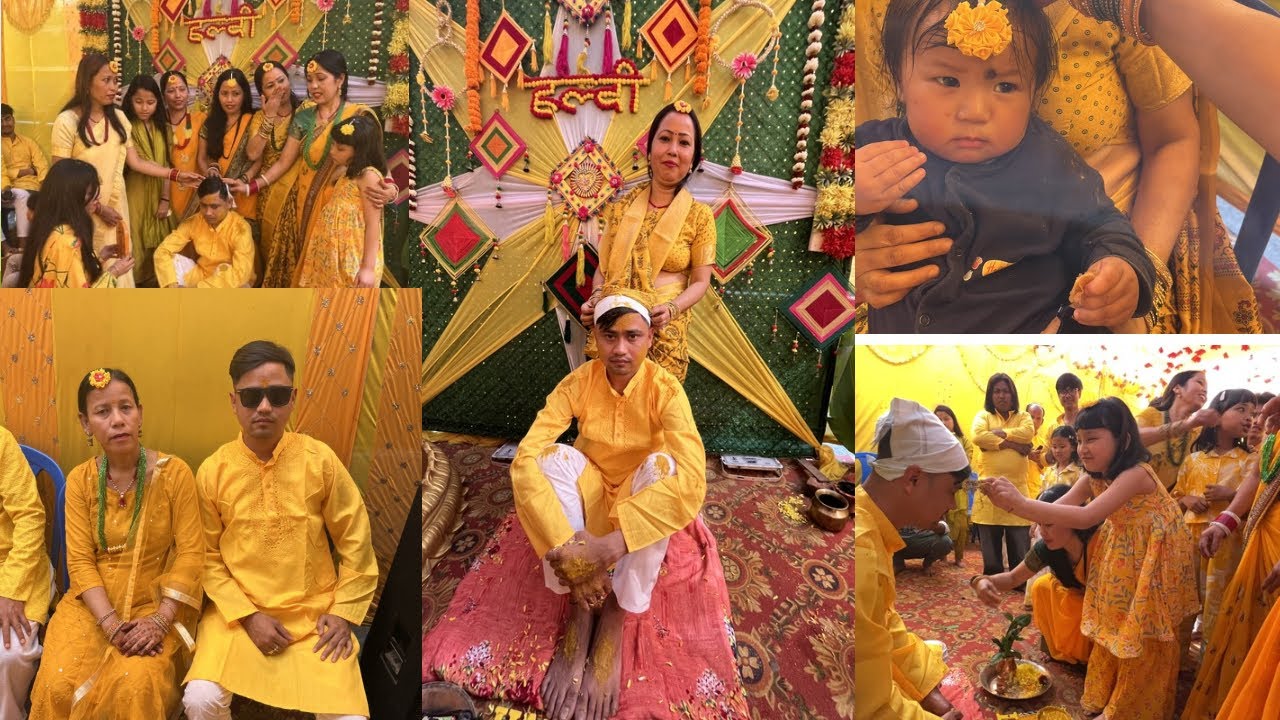 AAJ HAI HUMARE GHAR MAI HALDI FUNCTION ☺️🥰 #shadi #love #trending #viral #comedy #fyp #subscribe 