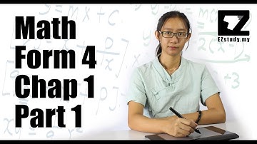 中文解释 - SPM数学 【Standard Form】 form 4 chapter 1 part 1