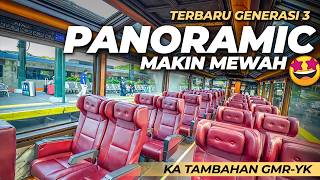 PANORAMIC TERBARU MAKIN MEWAH 🤩 NAIK KERETA SULTAN KE JOGJA ‼️ Trip KA Tambahan Gambir - Yogyakarta