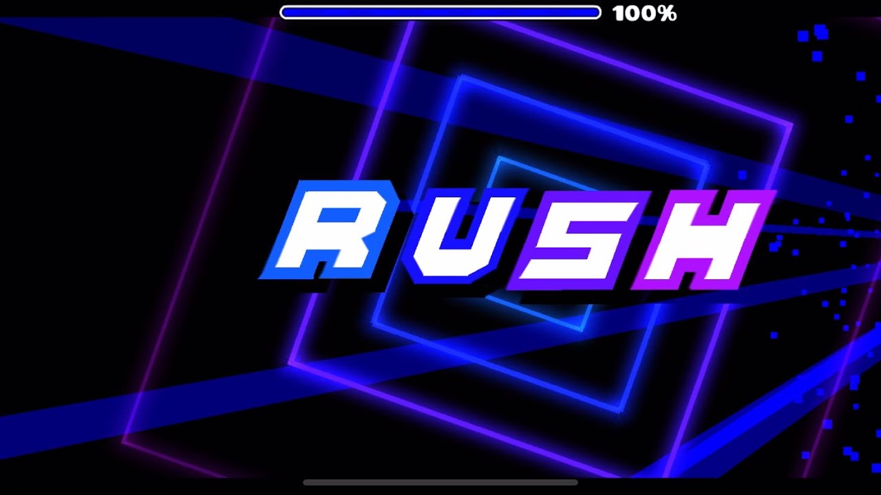 Geometry Dash Rush 100% - YouTube