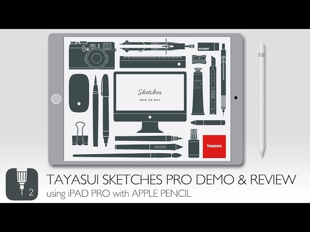 iPadApple Pencilでお絵描きアプリTayasui Sketches Proを使ってみた水彩筆がリアル  晴歩雨描