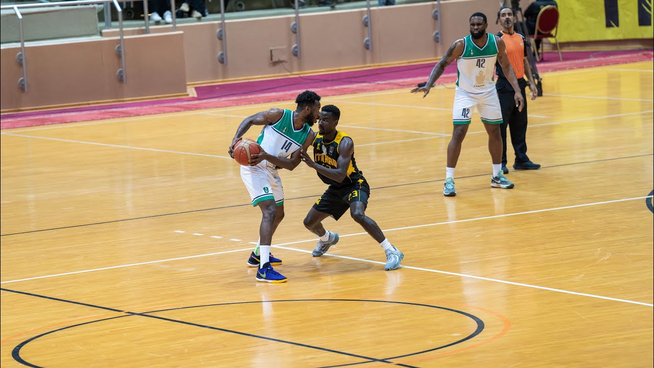 الأهلي - الاتحاد  ( الدوري السعودي لكرة السلة 2023 - 2024 ) الجولة الـ 22