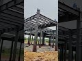 Under construction  #steelstructure #construction  #buildingstructure #steelstructureworkshop