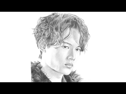 【鉛筆画】松村北斗さん描いてみた【sixtones】