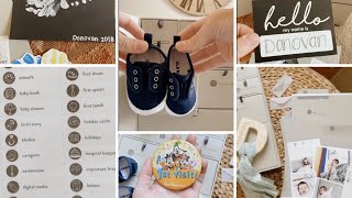 Baby Keepsake Box and Photo Album #Shorts