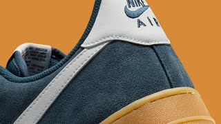 Nike Air Force One ‘07 LV8 Gum Pack Armory Navy #sneakers #shoes #sneakerhead #fashion #sneaker #af1