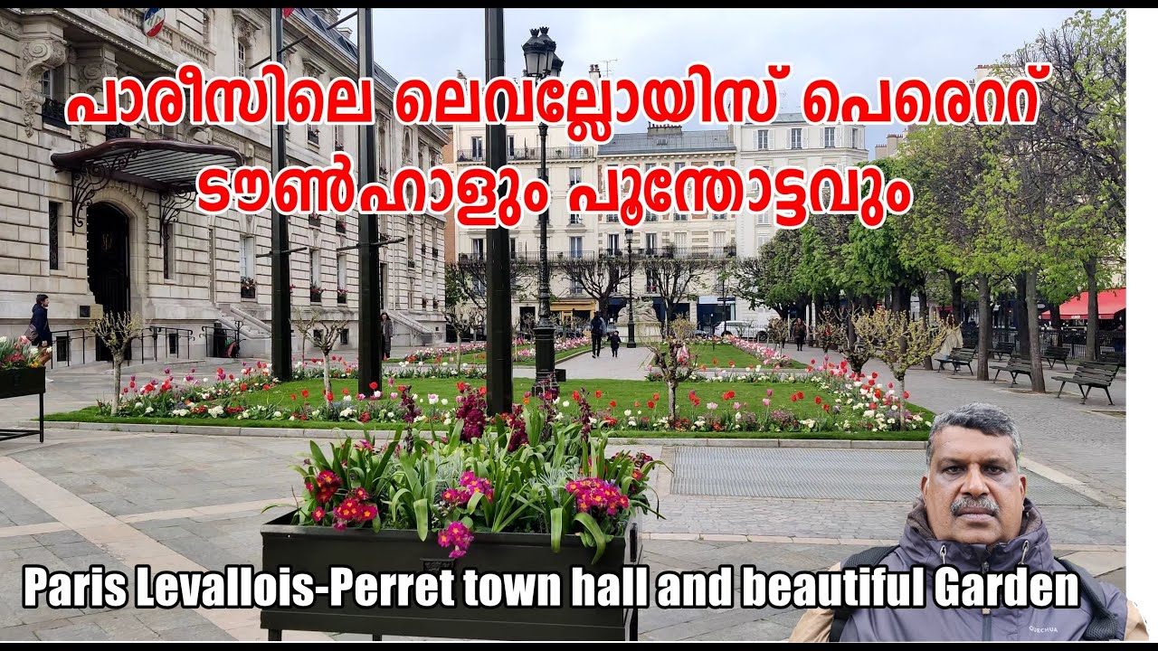 21 Beautiful views of Tulip Flowers in LevalloisPerret Town Hall