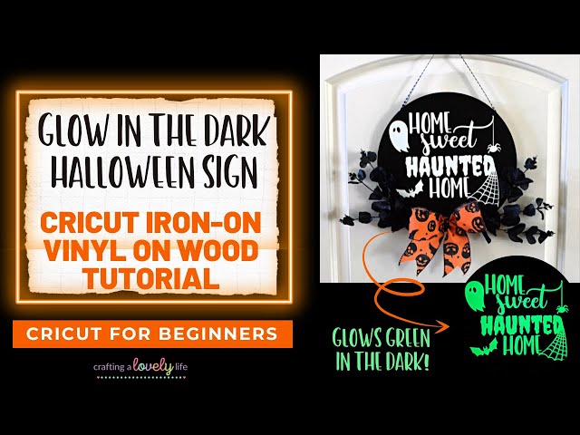 Cricut Glow-In-The Dark Iron-On