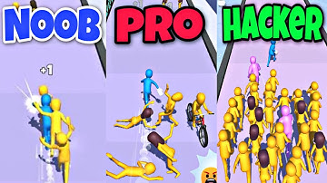 NOOB vs PRO vs HACKER - Slap and Run