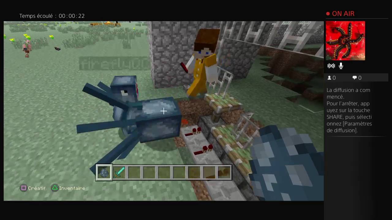 Comment faire l'amour avec une pieuvre sur minecraft - YouTube