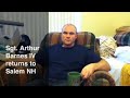 Sgt. Arthur Barnes IV returns to Salem NH