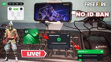How To Play Free Fire Max With Mouse And Keyboard New Keymapping App Mantis Mouse Pro Live