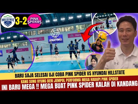 🔴UPDATE TERBARU MEGA VS PINK SPIDER‼️Uji Coba Terbaru Hyundai Hillstate VS Pink Spiders 3-2 🔥