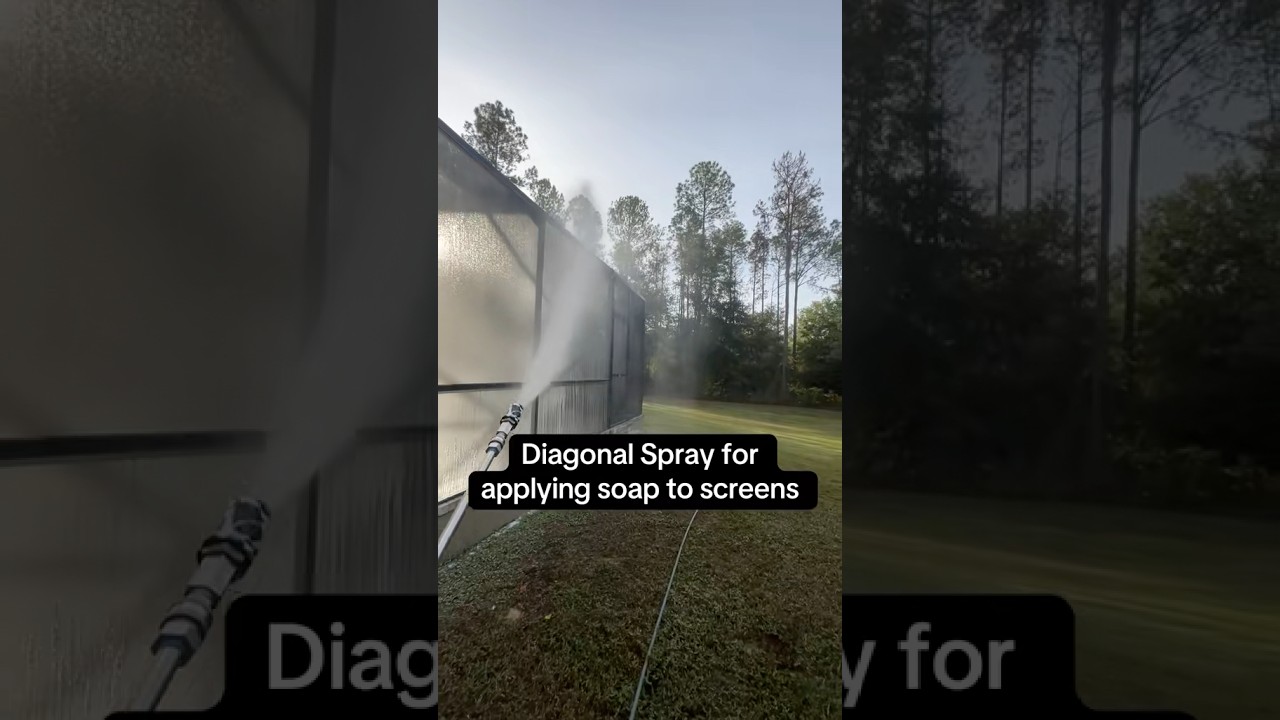 How to apply soap for screen cleaning