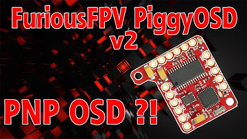 FuriousFPV - Piggy OSD v2