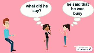 Reported speech memory game