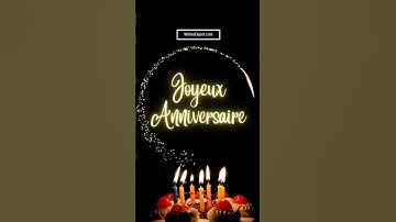 Happy Birthday( French Version)|Joyeux Anniversaire