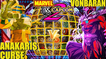 MvC2 Mvci Umvc3 ANAKARISCURSE vs VONBARAAN pt 2