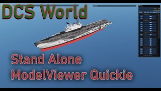 DCS World Stand alone Modelviewer quickie