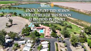 30% off your entire stay! - Rio Bend RV & Golf Resort
