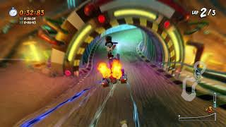 CTR: Nitro Fueled - Roo's Tubes Developer Ghost Race