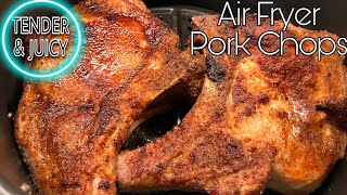 AIR FRY PORK CHOPS | NINJA AIR FRYER RECIPE | CRISPY AND JUICY AIR FRIED PORK CHOPS @thebergsz5578