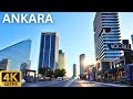 City driving 4k ankara turkey turkiye