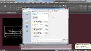 Batch Bind Xrefs & Plot Layouts الطباعة من الاوتوكاد