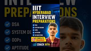 IIIT Hyderabad Interview Preparation 2026 | Complete Roadmap to Crack IIITH