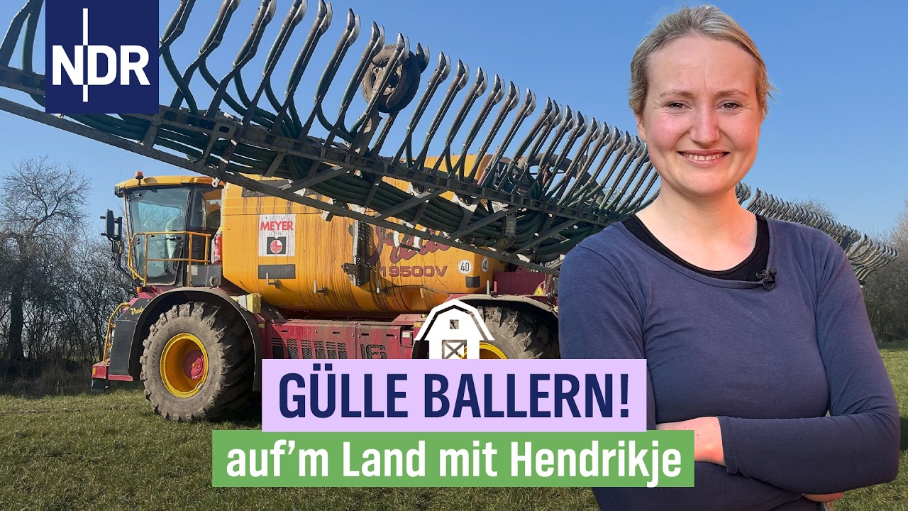 Ein Tag zwischen Gülle und Kohlrabi | Folge 14 | NDR auf'm Land mit Hendrikje