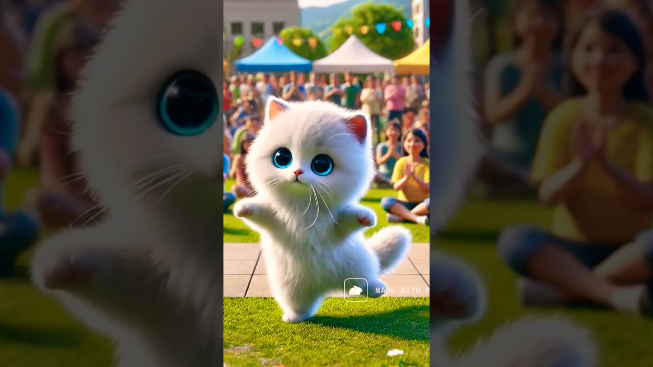 Dancing into Your Heart!🐾✨ | Cutest Performer Ever!🐱🌟