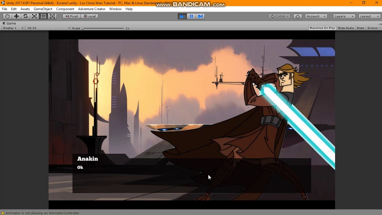 Adventure Creator Español 29 - Animaciones 2 (Usar Animaciones) - YouTube
