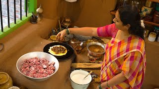 Madurai Kari Dosai  Made Traditionally || 2 Mutton Recipes For Breakfast || The Traditional Life