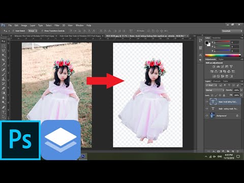 Video 「Photoshop CS6」‣ Cách xóa phông nền ảnh ～ remove.bg... - youtube