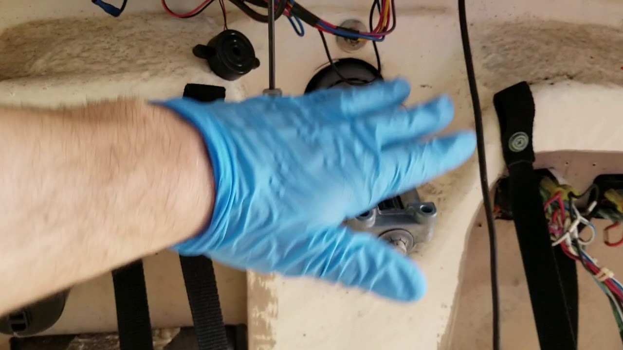 Replacing Cabin Door Track on Sea Ray Sundancer Boat Part 3 YouTube