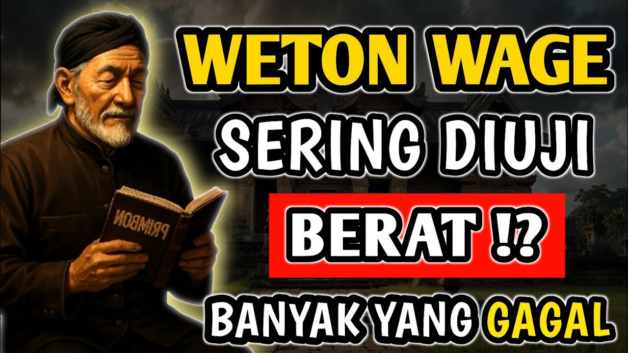 Ujian Berat Weton Wage: Ternyata Rezekinya Baru Lancar Setelah Ini…