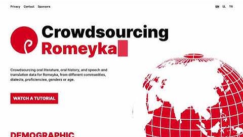 Romeyka Crowdsourcing Tutorial in English