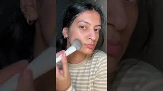 trying the viral purple blush foundation hack 😱